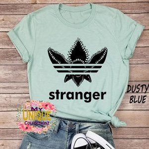 Stranger Things Shirt, Demogorgon Shirt, Adidas